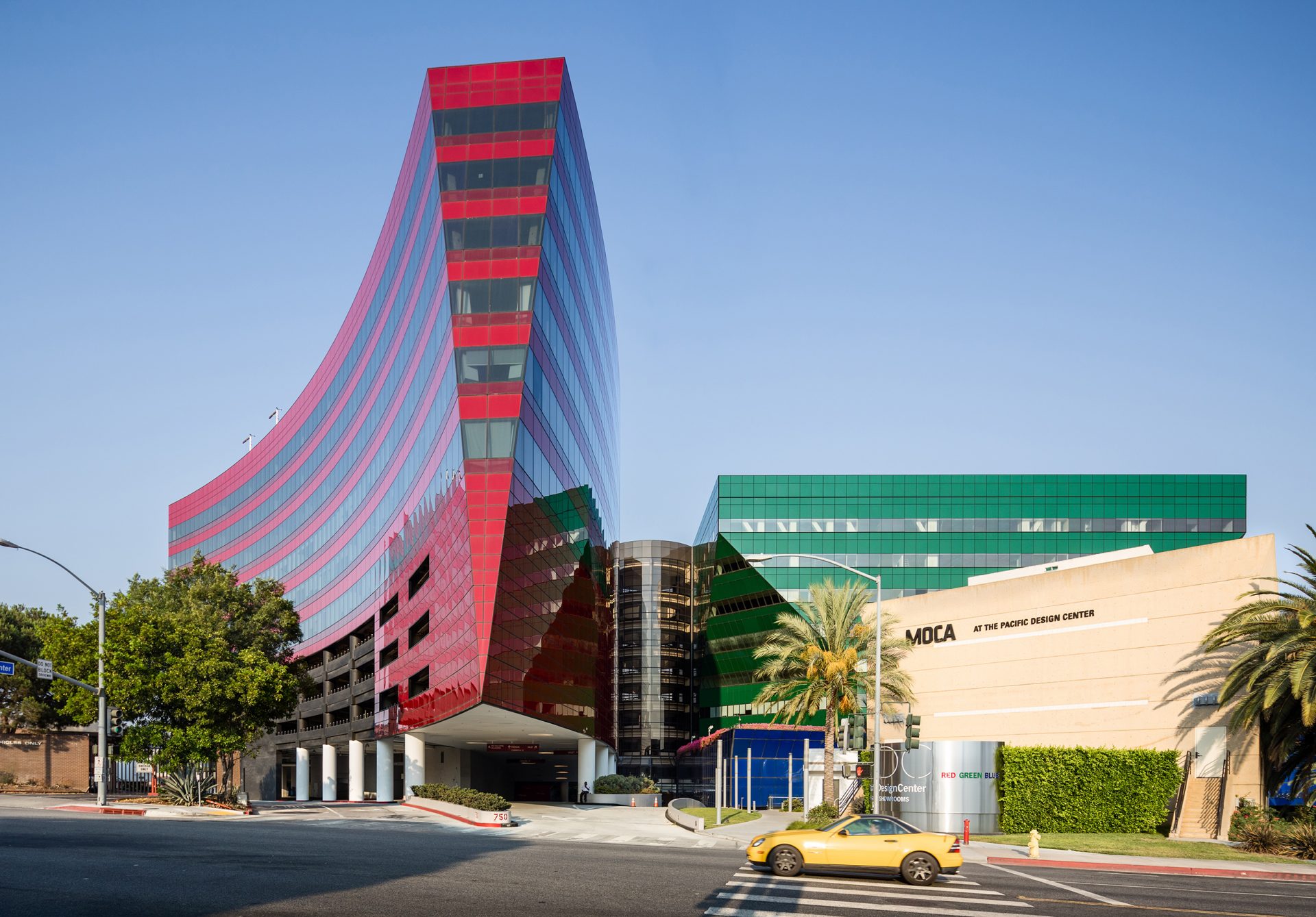 Pacific Design Center Red Building Vidaris